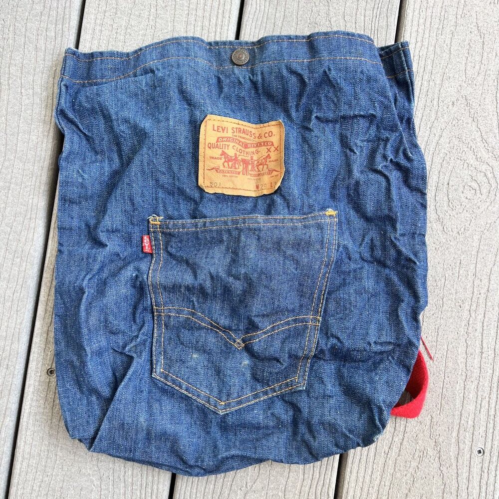Levi's Vintage NOW! Designs 501 Backpack Tote Bag San Francisco